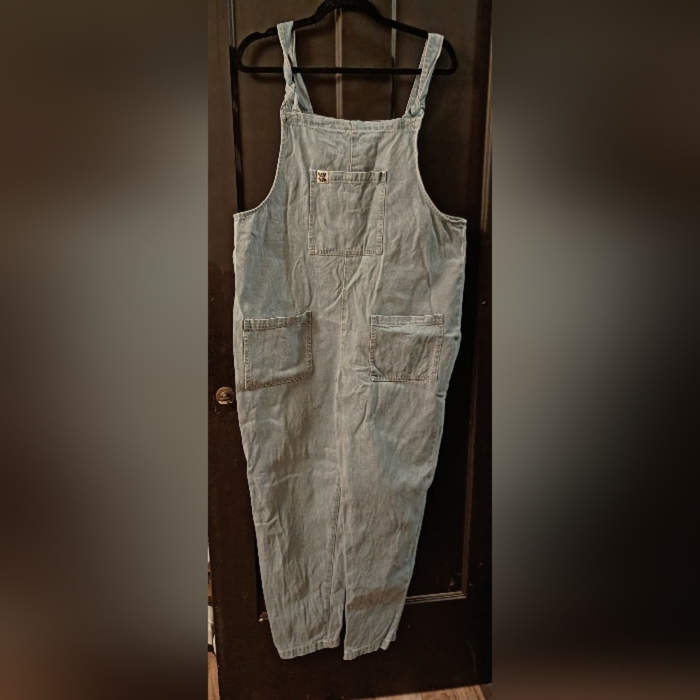 Lucy & Yak Denim Overalls Size Medium